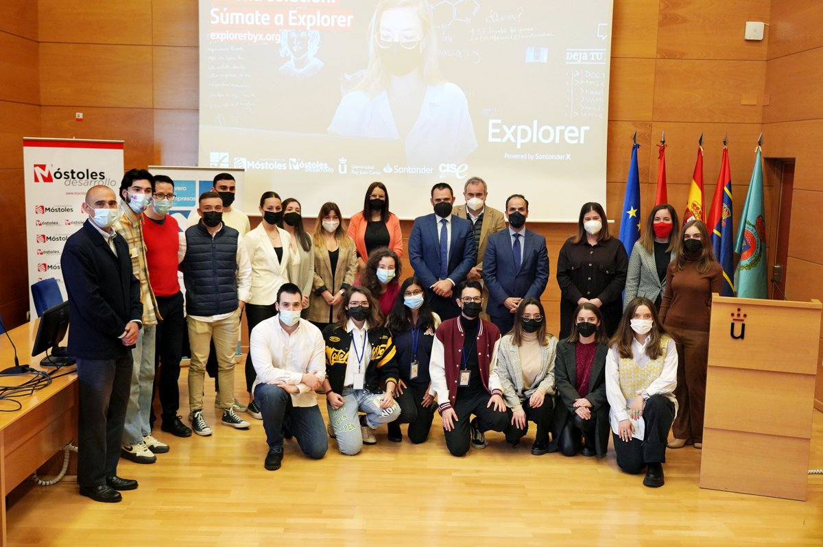 AytoMostoles's tweet photo. La @urjc impulsará 19 nuevos proyectos dentro del programa #ExplorerURJC 2022, a través del @ViveroEmpresasM y de Santander Universidades. El programa lleva 11 ediciones fomentando el espíritu emprendedor de los jóvenes. https://t.co/dKDftB8W2S
#Móstoles @mostdesarrollo https://t.co/GlVGuFEbmo