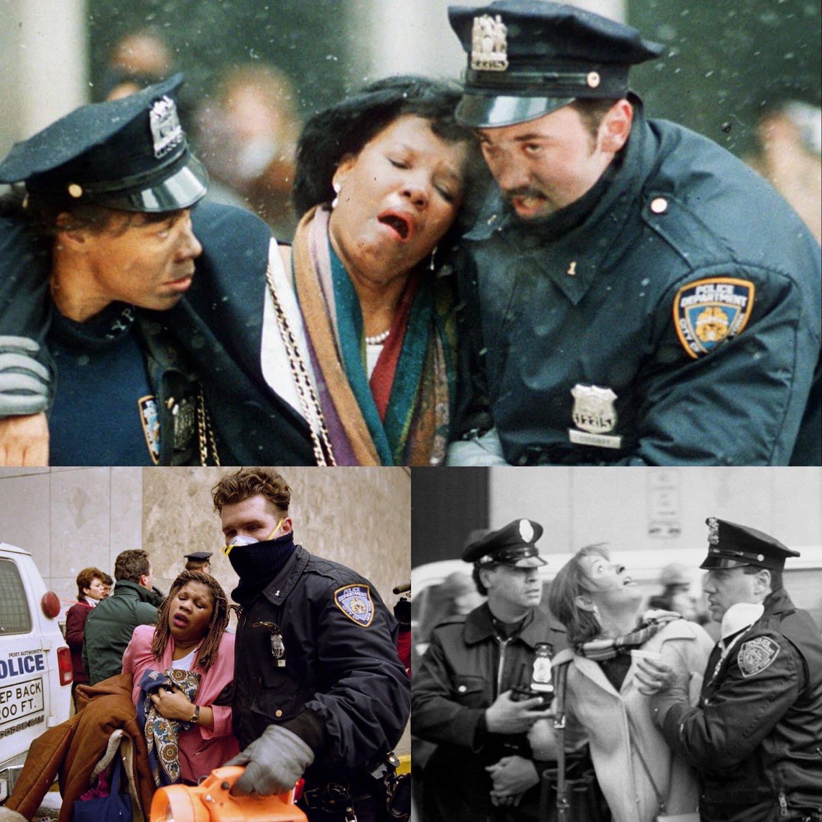 29 years ago, NYC police raced to the sound of an explosion at the WTC. 6 people killed &amp; +1000 injured, but cops who responded saved lives.

8 years later, they raced to there again. If happened today, they would to the same. It’s who they are. It’s what they do.
.
.
.
(NYC PBA)