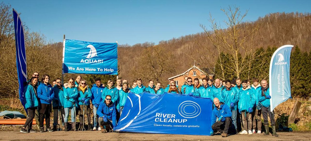 AquariOfficial's tweet photo. Throwback to the cleanup of 2 days ago.
We are so proud of our community doing this great work in Belgium. We also want to thank River Cleanup for this opportunity!

Lets go Aquarians!

$Aquari $BNB $BTC $SOL $ADA
#BNB #Binance #cleanup #crypto #cryptocurrency #BSC #BSCGem https://t.co/duggHM3TCt