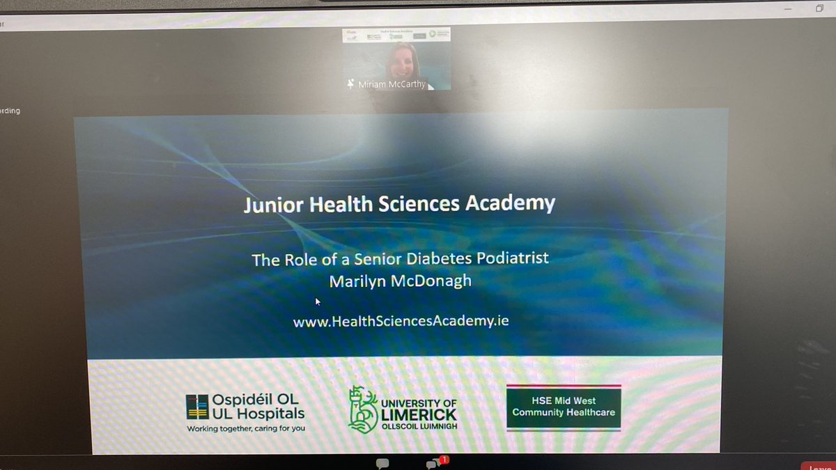 limerickedcentr's tweet photo. We back from lunch
We have Marilyn McDonagh to chat about our next topic The Role of Podiatry
#SeeYourFuture
@ULHospitals @UL @CommHealthMW @EHSFacultyAtUL @LimClareETB @LCETBSchools @NormaOBrien25 @HealthSciAcadLK https://t.co/d7GMIRVe6w