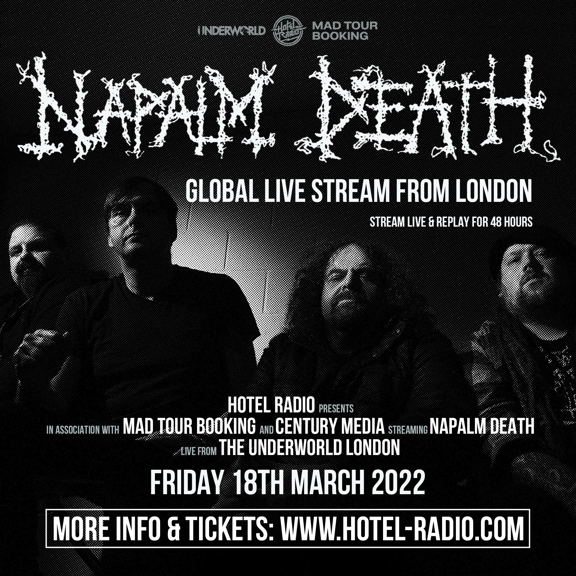 Napalm Death · Official website