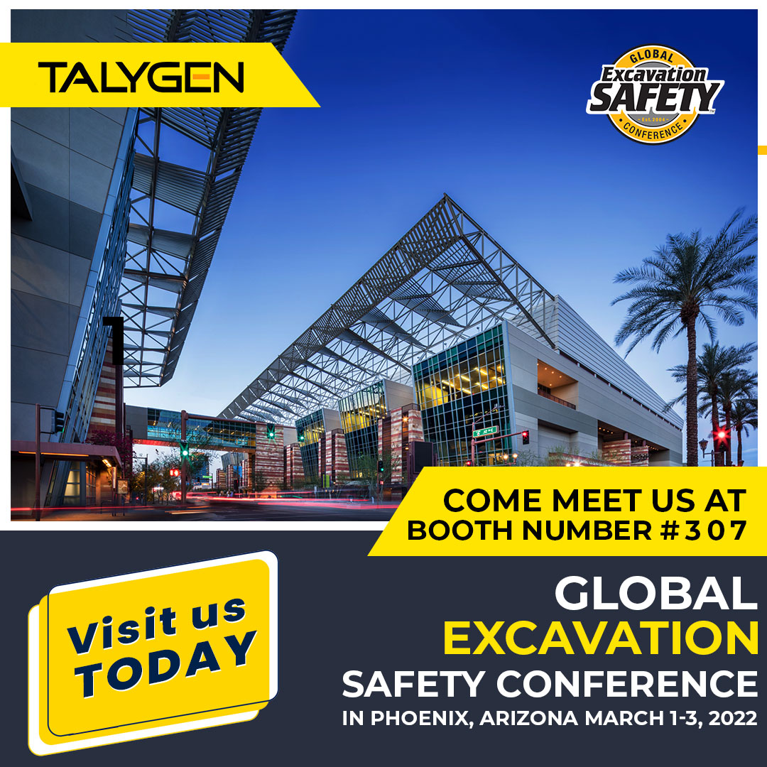 TalygenInc's tweet photo. Visit us TODAY at Booth number #307, Global Excavation Safety Conference at Phoenix Convention Center, Phoenix, Arizona and find out more about the World’s #1 Field Services Productivity Suite.
Don’t forget to stop at Booth number 307!
https://t.co/dYHGFjBTJ9
#globalESC https://t.co/gKyOxVcFDZ