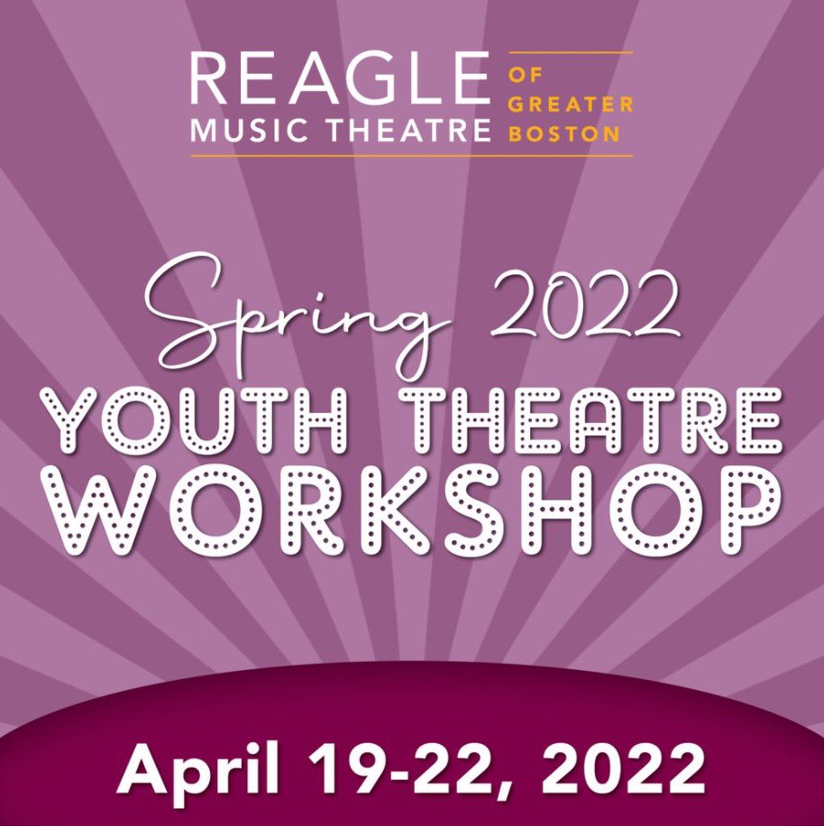 Enrollment is now open for our April Workshop! Sign up today!

reaglemusictheatre.org/education