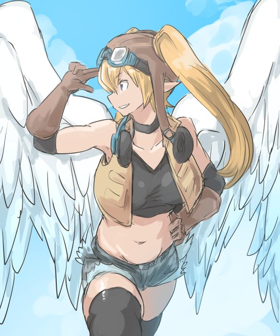 #フォロワーの渾身の金髪キャラ拝ませて
金髪が殆どいないことに気付くなど 