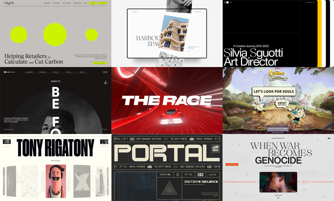 CSS Design Awards tweet media