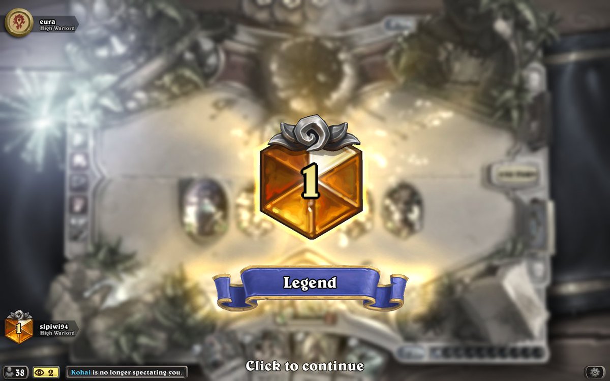 We are back again. I had such a bad winrate though. So I expect to lose it any second.