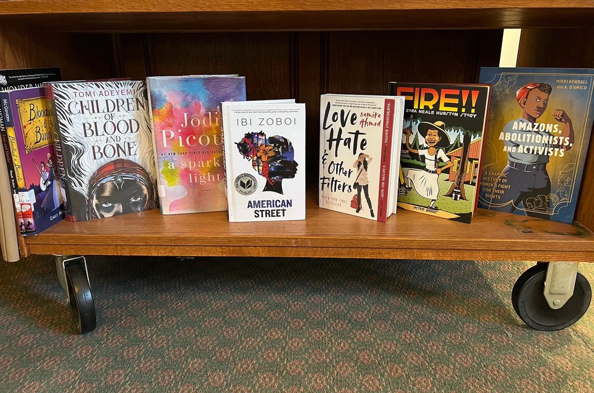 FHSLibrary1906's tweet image. March is Women’s History Month. Join me in reading books about some amazing women, works written by women, or stories featuring courageous female protagonists #DevilsRead #womenempowerment