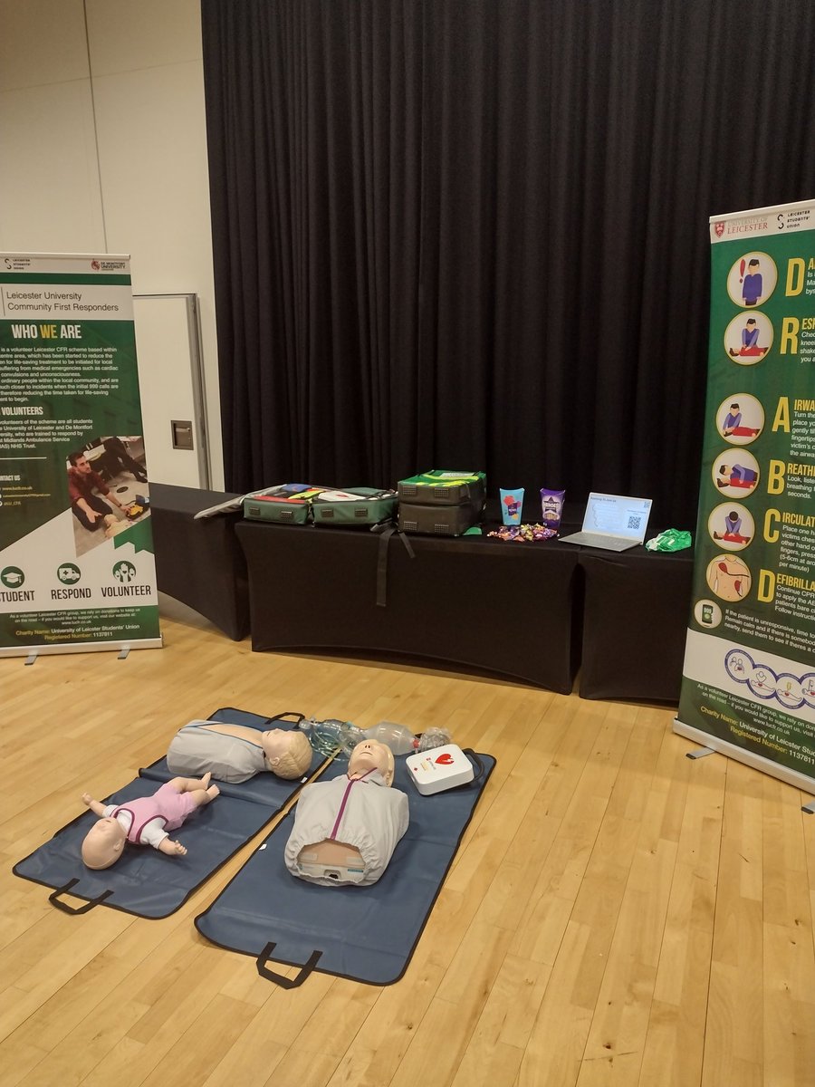 Leicester University Community First Responders tweet media