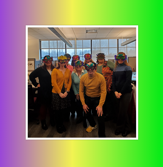SSTRegion4's tweet photo. We are celebrating Fat Tuesday in a BIG way today! #FunInTheWorkplace #SnacksALLDayLong https://t.co/XPlCAj3NZG