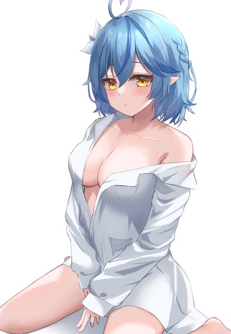 ボブカットのラミィちゃん✨
「ぶかシャツ」
#LamyArt 