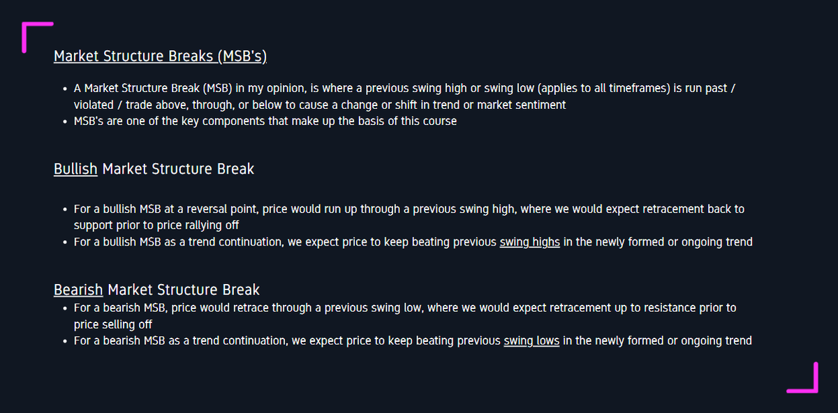 #Crypto Educational Thread: From Module 1 - What is Market Structure ...