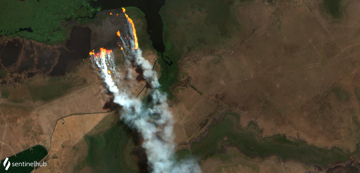 WED_explorer's tweet image. 🔥forest fires in #Corrientes, #Argentina🇦🇷
©️The script published by @Pierre_Markuse
🛰@sentinel_hub #CustomScripts