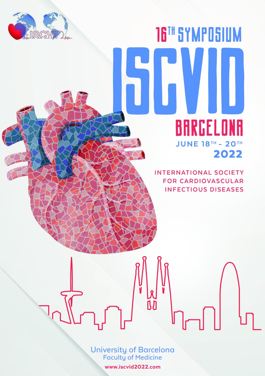 Os anunciamos el Congreso Internacional de Infecciones Cardiovasculares que se celebrará en Barcelona en Junio de este año