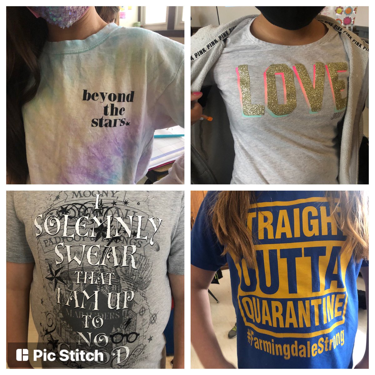 Reading is everywhere! Read my shirt! ❤️📖 <a href="/WalshVikings/">WalshVikings</a> <a href="/FSDVikings/">Farmingdale School</a>