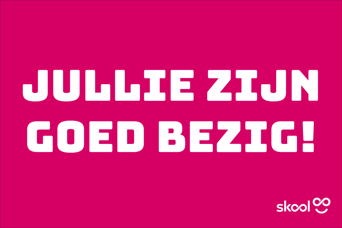 SkoolNL's tweet photo. Vandaag is het de dag van de complimenten. Wie heb jij vandaag al een compliment gegeven?
#skool #complimentendag https://t.co/r4SN7F4xnY