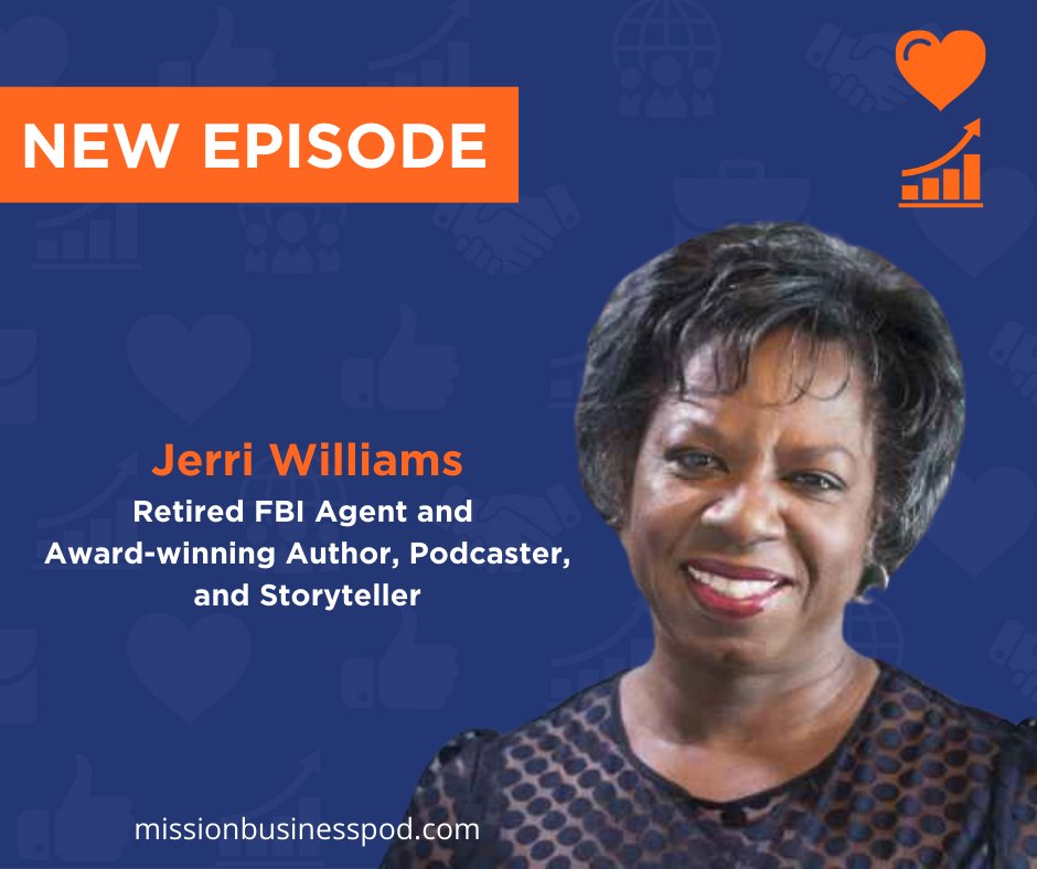 "With a gun they can steal hundreds, but with a lie they can steal millions."
❗NEW EPISODE OUT NOW! Catch the latest #MissionBusinessPod episode featuring @jerriwilliams1, retired FBI agent and award-winning author, podcaster, and storyteller.
hubs.ly/Q01517xF0 <a href="/yptcllc/">Your Part-Time Controller, LLC (YPTC)</a>