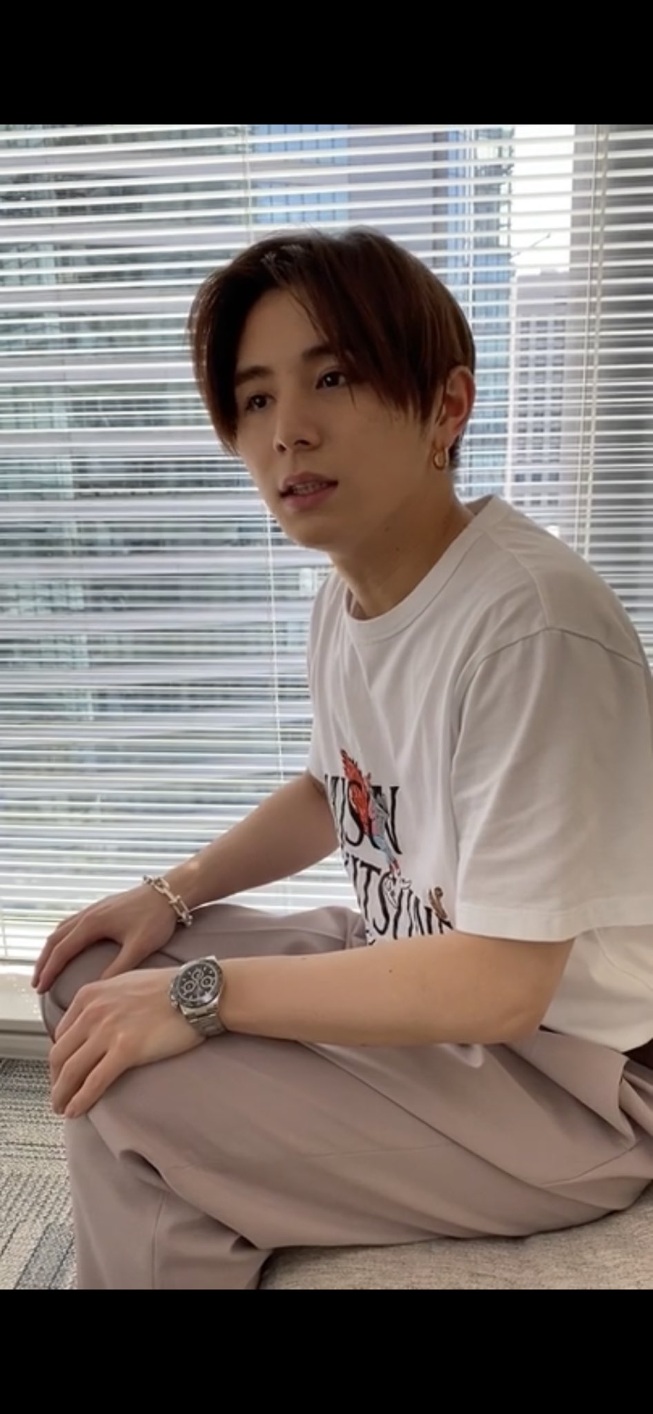 Hey!Say!JUMP山田涼介 着用タイプ ブレスレット《シルバー》