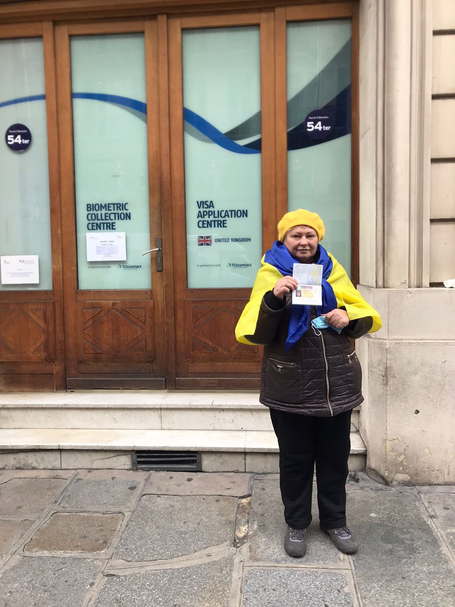 Very glad Valentyna Klymova is now able to join her daughter in  UK after I raised her case in Parliament yesterday. Elderly parents from Ukraine shd not be turned away by Border Force. Govt has finally accepted this but there’s still more to do to help those needing sanctuary.