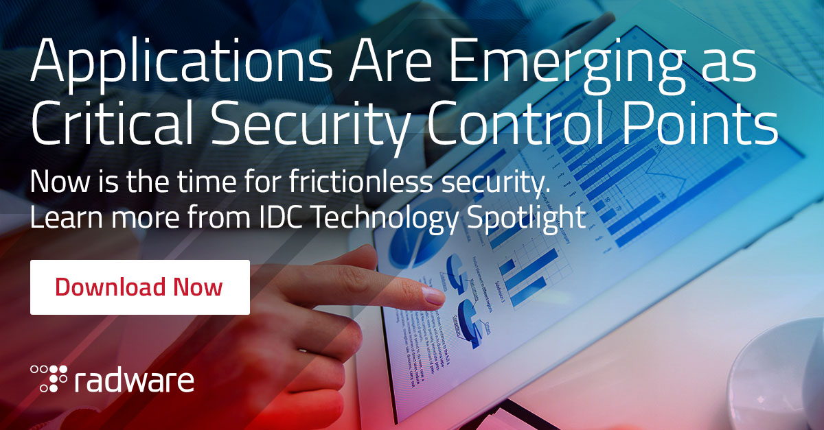 radware's tweet image. Did you know 70% of production web application run in the cloud? Now is the best time to adopt frictionless security see why: ow.ly/R8cE50I4Ewf  #savetheday #appsec #frictionlesssecurity