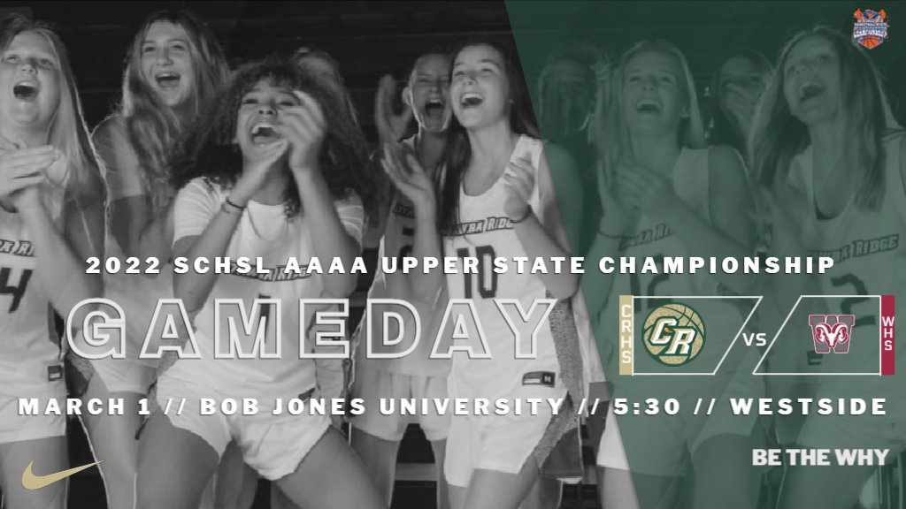 CatawbaRidgeHSGBBALL (@crhsgbball) on Twitter photo ππ UPPER STATE CHAMPIONSHIP GAME DAY ππ
π @westside_wbb
π Bob Jones University, Greenville, SC
β² 5:30 PM
π gofan.co/app/events/557β¦
π» <a href="/WRHI/">WRHI Radio FM 100.1 π»π±π₯</a>
πΊ nfhsnetwork.com/events/schsl/gβ¦
π¨ <a href="/CRHS_DAAD/">CRHS Digital Art + Design aka DAAD</a>
<a href="/CatawbaRidge/">CatawbaRidge</a> #BeTheWHY ππ UPPER STATE CHAMPIONSHIP GAME DAY ππ
π @westside_wbb
π Bob Jones University, Greenville, SC
β² 5:30 PM
π gofan.co/app/events/557β¦
π» <a href="/WRHI/">WRHI Radio FM 100.1 π»π±π₯</a>
πΊ nfhsnetwork.com/events/schsl/gβ¦
π¨ <a href="/CRHS_DAAD/">CRHS Digital Art + Design aka DAAD</a>
<a href="/CatawbaRidge/">CatawbaRidge</a> #BeTheWHY