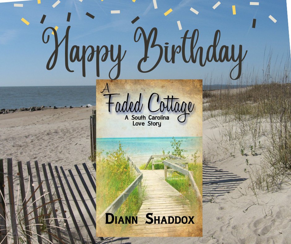 Diann_Shaddox's tweet photo. #HappyBirthday #AFadedCottage Take a leisurely drive back into time to Hathaway Cove SC and slow your pace. Pull up a rocker pour a glass of sweet tea listen to Quaid tell his story of a love you only find once in your life A #lovestory https://t.co/dk6deRaIX2 https://t.co/TEEBcJ5wiv