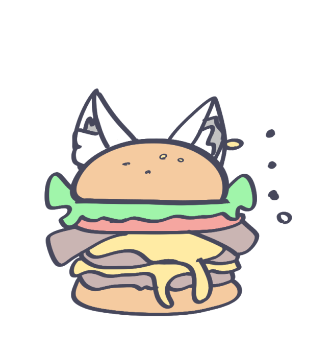 burger food animal ears white background no humans fox ears jewelry  illustration images