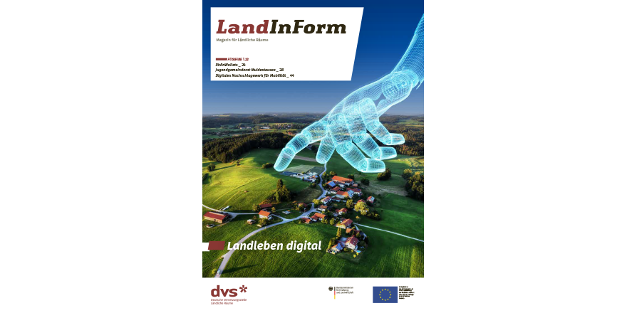 dvs_land's tweet photo. 🥁🥁Unsere #LandInForm 1.22 ist als Download verfügbar!
‼️Aktuelles Thema - Landleben #digital📶.
📲Welche Rolle spielen digitale Angebote & Dienste im #ländlichen Raum?
💶Warum ist deren #Förderung so wichtig?
💻Jetzt bereits runterladen👇
https://t.co/pgz2BPsS86 https://t.co/ow9wxnL9xb