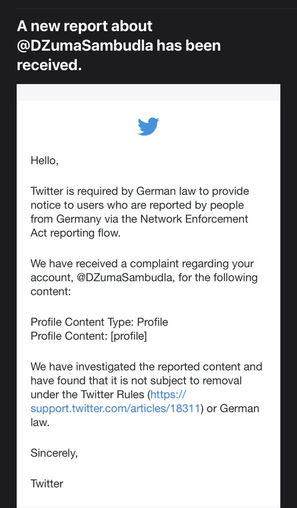 Dudu “Grenade” Zuma-Sambudla tweet media