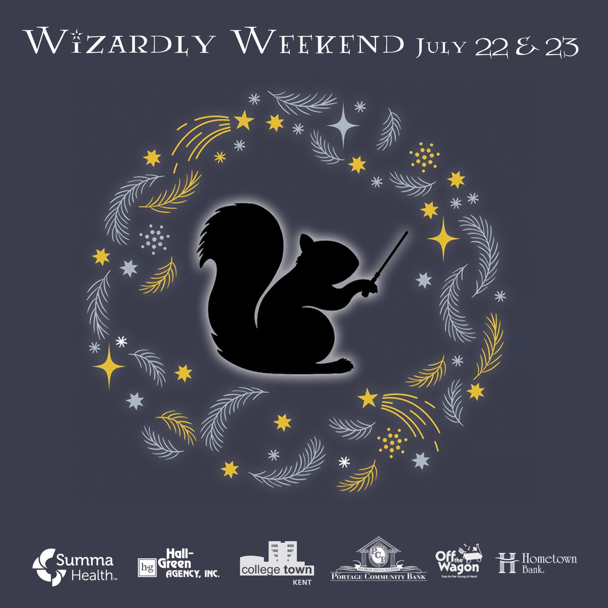 WizardlyKent's tweet photo. Plans are in the works for a 5 3/4 K fun run & bar crawl 7/ 22; on 7/23, there will be a community painting project, rock hunt, vendor area, wand-making station, magical mini golf and more family friendly activities. #runthatshallnotbenamed #wobblywizardbarcrawl https://t.co/MSDqgEiVMB
