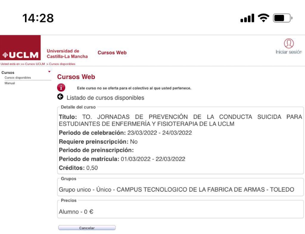 I jornadas de prevención de la conducta suicida para estudiantes de Enfermeria y Fisioterapia de #uclm <a href="/Fafeto_UCLM/">Facultad Fisioterapia y Enfermería (UCLM)</a> 23 y 24 de marzo 2022 por la tarde