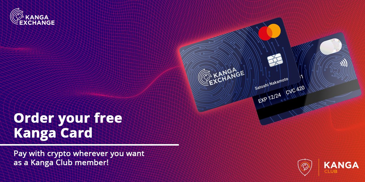 Use your Kanga card to charge your Kanga account with oPLN and oEUR and to make payments or withdraw cash from ATMs - anywhere! 🌎
Gain access to an IBAN account and to all the ZEN card owners' possibilities 👊
Order your card NOW! ✨kanga.cash/club