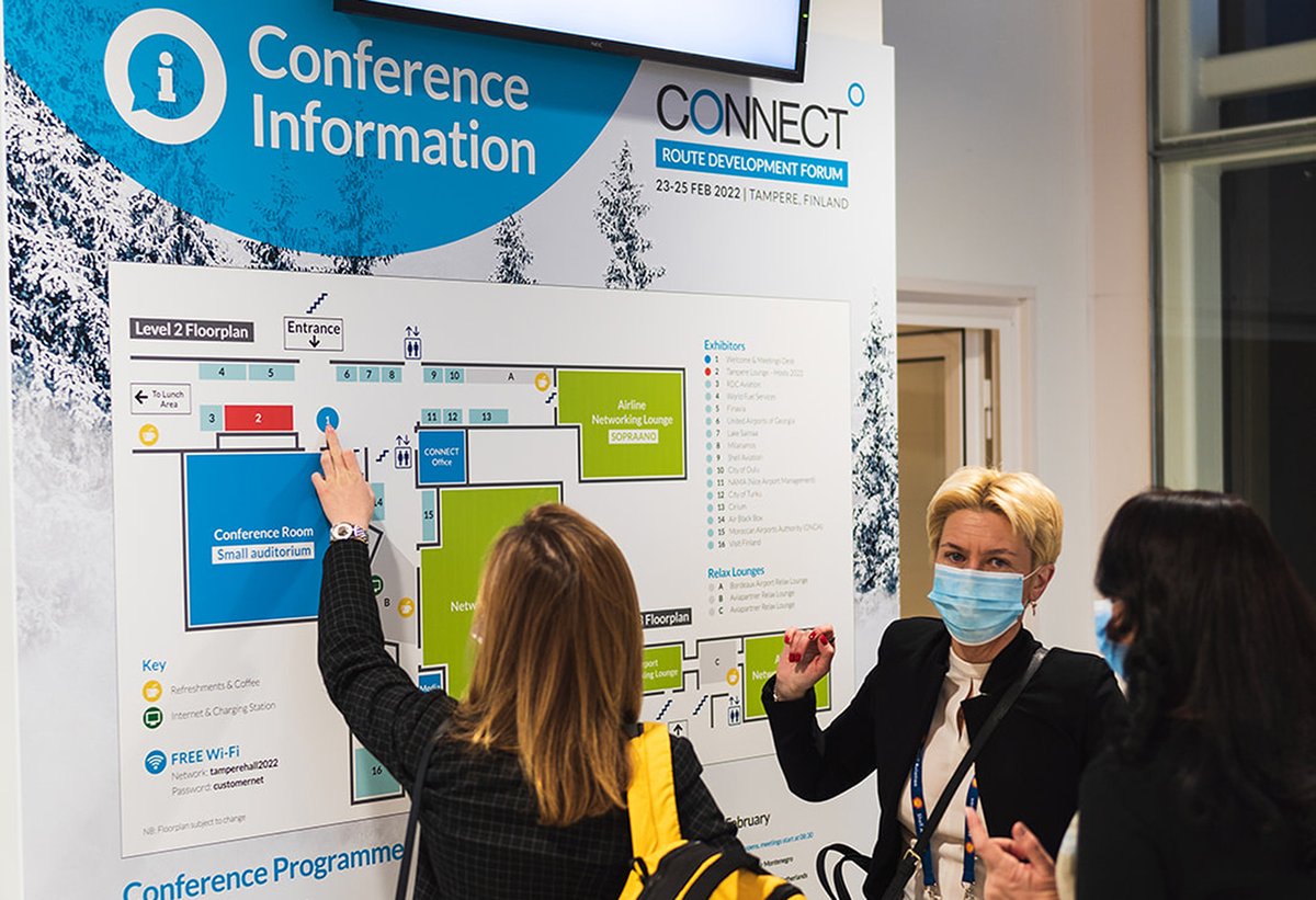 abcdesignuk1's tweet photo. We recently designed and produced the event directory, event branding and signage for the 18th CONNECT Aviation – Route Development Forum held in Tampere, Finland. #connect2tampere #connectwithice https://t.co/ed8nesvgvb