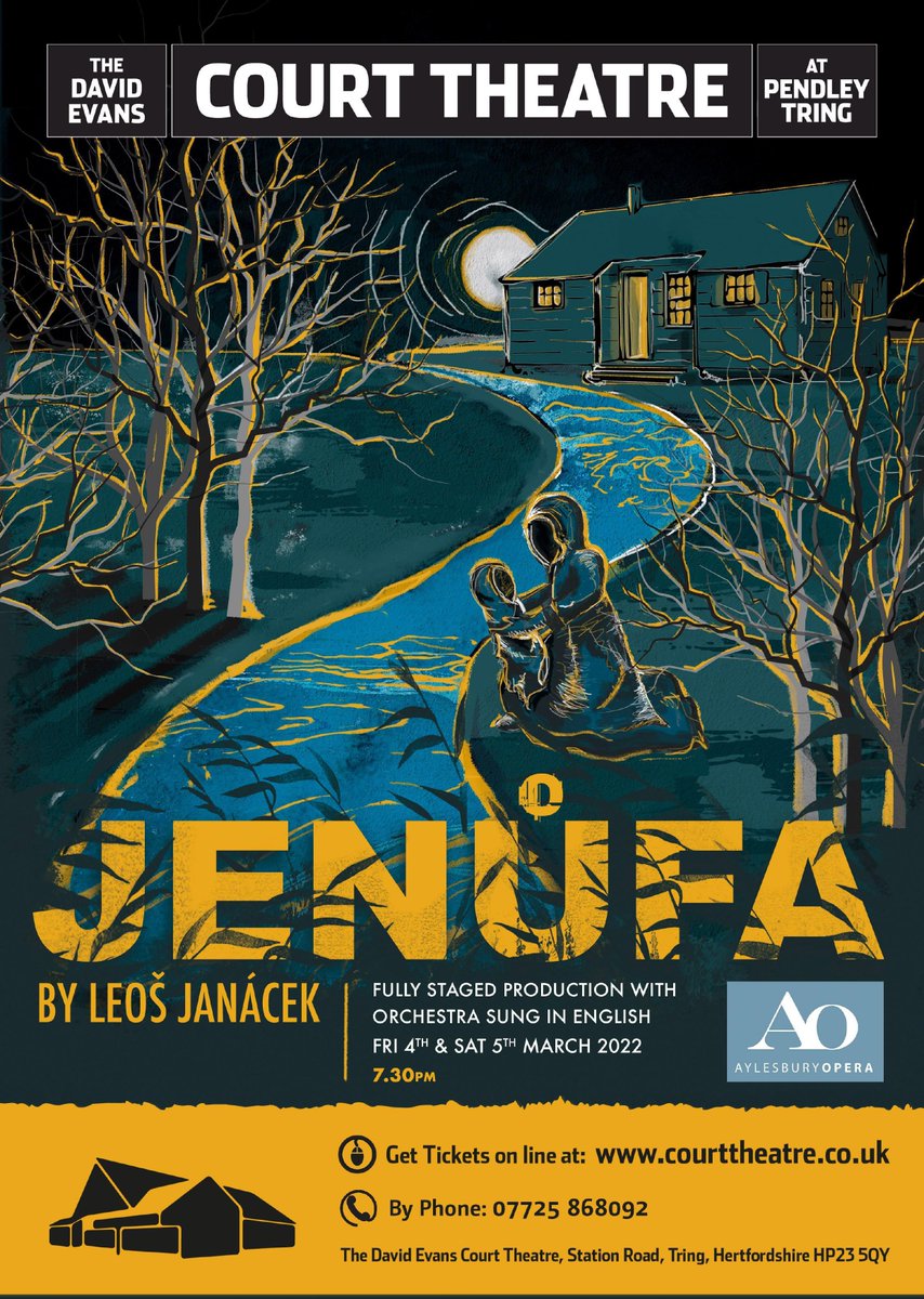 Operatunity1's tweet image. Inspired by Preissova's play 'Jeji Pastorkyna' (Her Stepdaughter) and dedicated to the memory of his daughter. Premiered in 1904. Aylesbury Opera presents Janacek's Jenufa a tale of love triumphing over adversity...
@AylesburyOpera #jenufa #janacek #czechlondon #czechcentrelnd