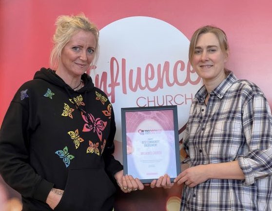 TBA2021 (@teesdaleawards) on Twitter photo We managed to catch <a href="/influencechurch/">Influence Church</a> Barnard Castle to present them with their TBA2021 finalist certificate for Best Community Engagement. A very well done to them for reaching the finals. Their work has had a significant impact on the Teesdale community. #TBA2021 We managed to catch <a href="/influencechurch/">Influence Church</a> Barnard Castle to present them with their TBA2021 finalist certificate for Best Community Engagement. A very well done to them for reaching the finals. Their work has had a significant impact on the Teesdale community. #TBA2021