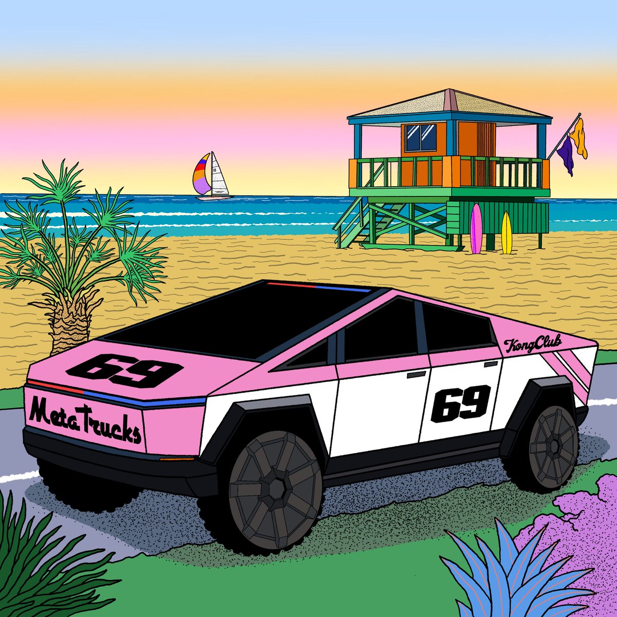 Metatrucks Kong Club tweet media