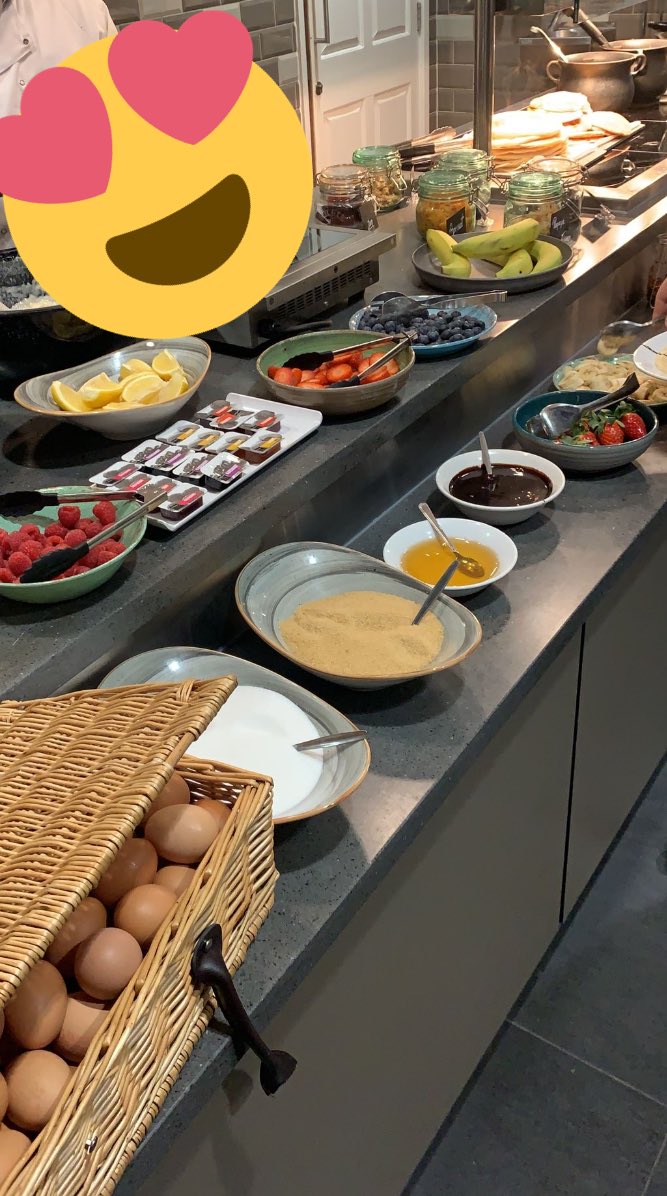 EventsGRE's tweet photo. Look at our Pancake station in our Galley Cafe! There are so many toppings to choose from.

I went for strawberries, blueberries and honey. What would you choose? #pancakeday #shrovetuesday https://t.co/ywgbKvz2p5