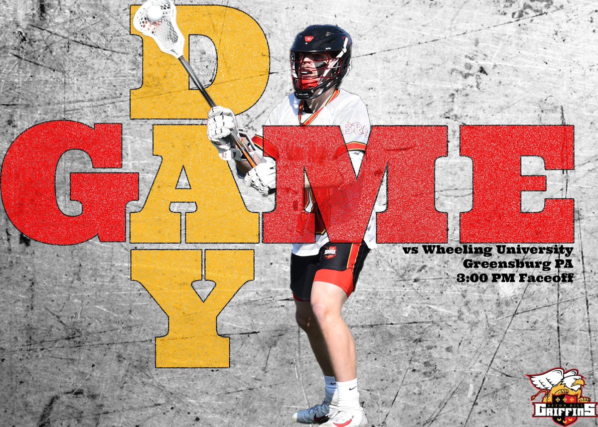 SetonHillLax's tweet image. Back home for a rare Tuesday tilt!

It's Gameday!!
🆚 @WheelingLax 
📍 Greensburg, PA
🏟 Dick's Sporting Goods Field
⏰ 3:00 PM
📺  linktr.ee/Setonhilllax

#Family | #BRG | #NCAALAX