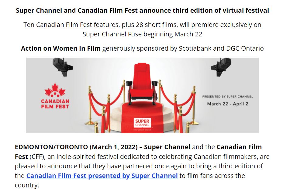 HertzBarry's tweet photo. New: @CanFilmFest going virtual-only for third year in a row, with partner @SuperChannel. Kicks off March 22 with world premiere of TEHRANTO, which I've been curious about for a some time. https://t.co/dKBbB63Adj