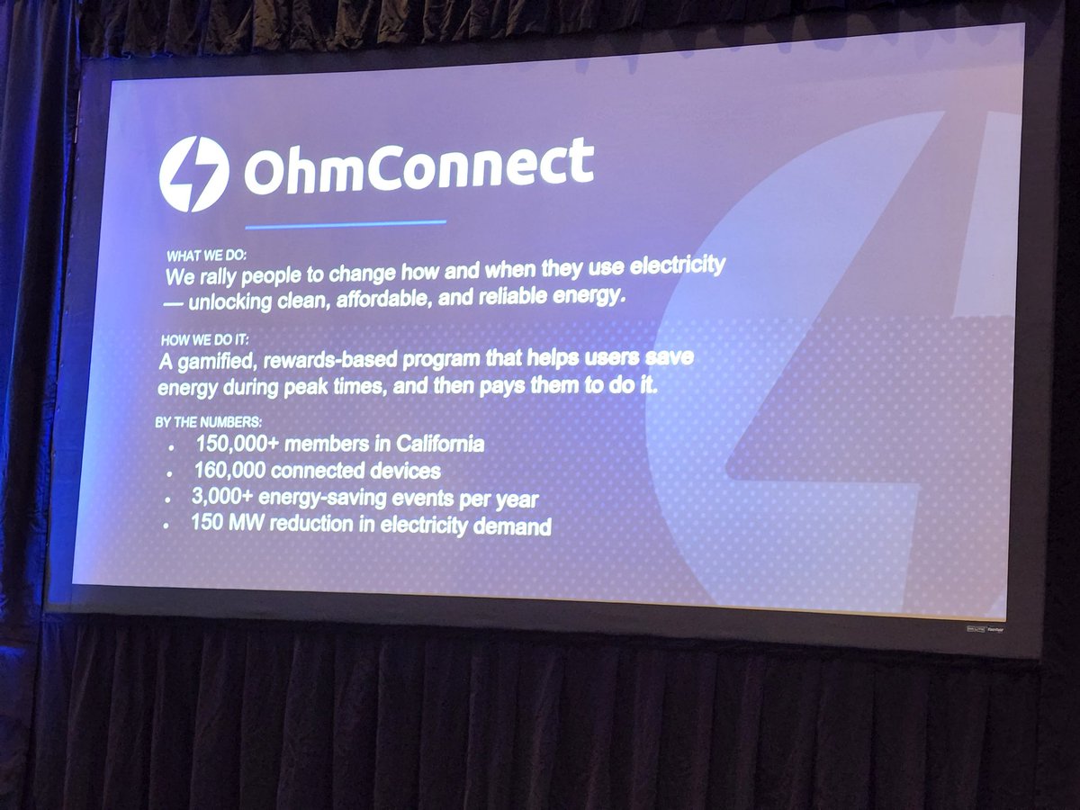 Helping saving energy when grids need it the most. #virtualpowerplant #reducingdemandongrid @ohmconnect @dctanugi #unlockingcleanenergy