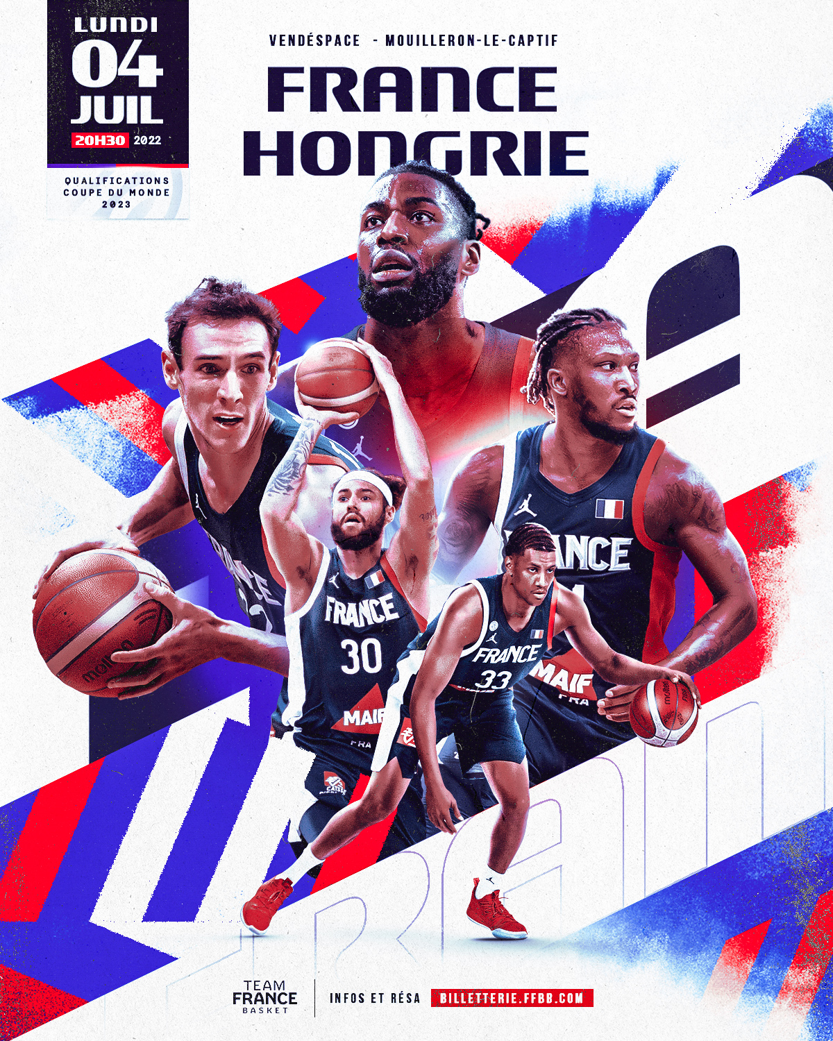 Equipes de France de Basket on Twitter "Le 4 juillet prochain, les