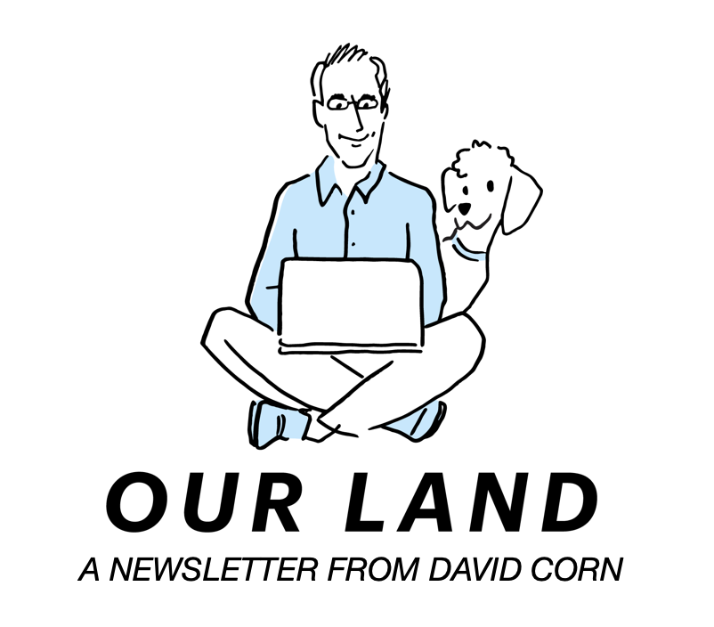 DavidCornDC's tweet photo. My email newsletter has been rebranded "Our Land." due to a trademark issue. Join the thousands who have signed up at https://t.co/REX6S9GbFg.
Peter Sagal: “We all have way too much to read...but I am enjoying—and learning things I did not know!—from" #OurLand. "Try it out!” https://t.co/RBHzSetKWz