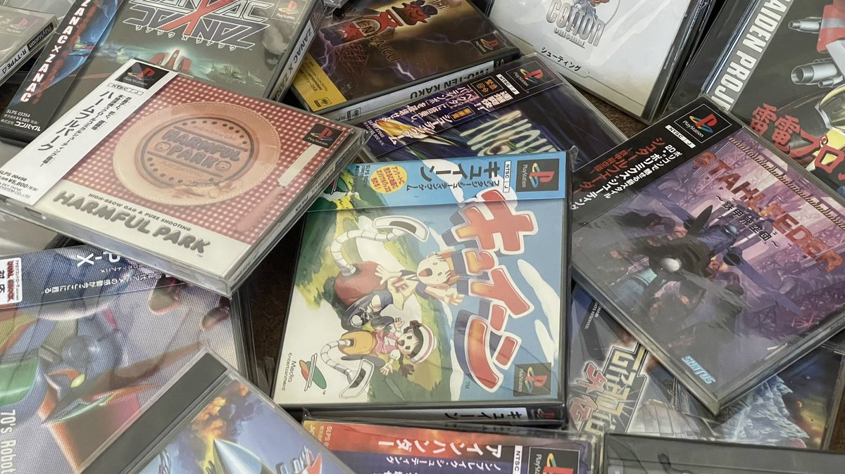 TropicalBitsCR's tweet photo. Seguimos con #weekofshmups en Instagram! Hoy quise compartir unos títulos exclusivos de PS1! Cuales son sus preferidos?
#ps1 #playstation #shmups https://t.co/kaKezsykP4