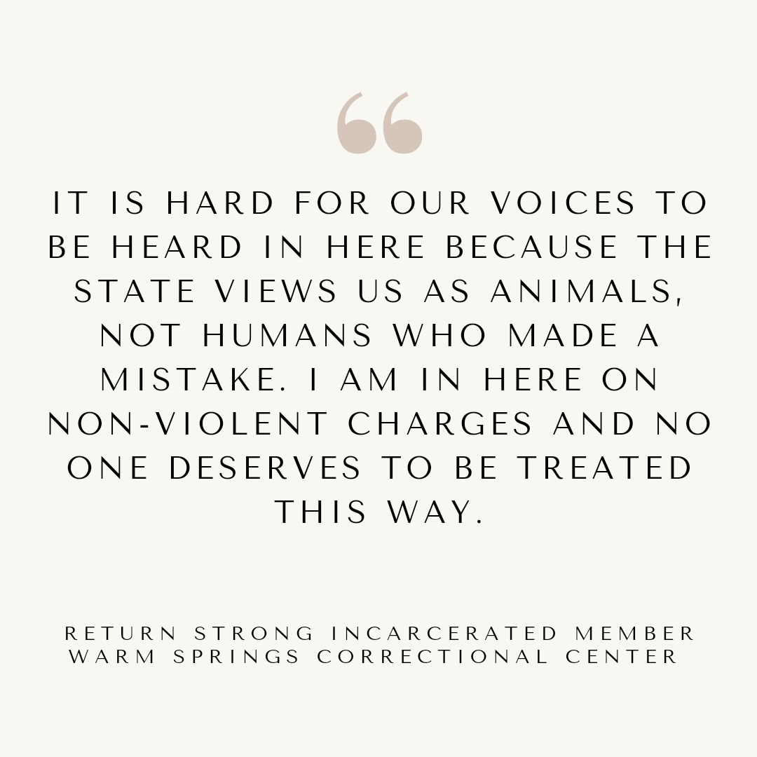 We get sent hundreds of letters every month but we read every single one. They shape our work and our strategic priorities as an organization. Everything we do is in response to the needs of our incarcerated members (made up of 10% of <a href="/NevadaDOC/">Nevada Corrections</a>'s inmate population).