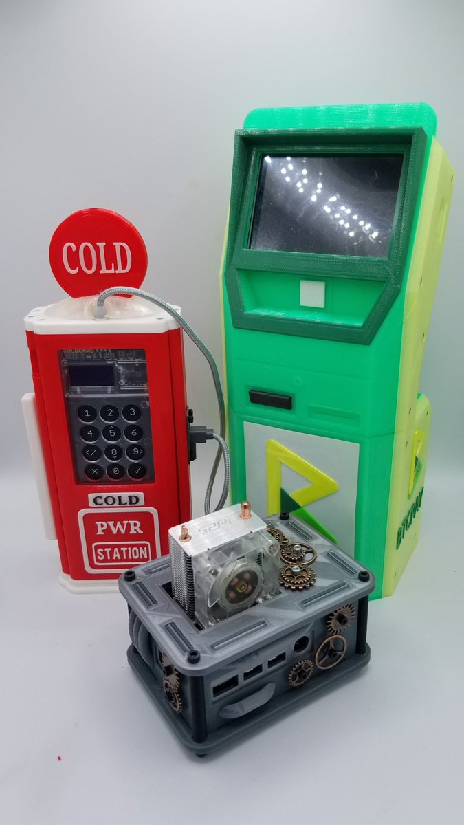 BitcoinManor's tweet image. With your Company Brand your clients and fans can fire up a Custom Designed #bitcoin node Branded with your logo and colors.
Drop us a DM to get started customizing your companies node. It's your company and your brand let's get it out there for the #Bitcoin peeps.