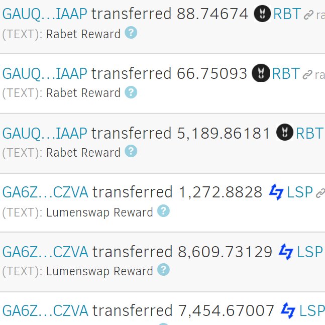 Dic_Inu's tweet image. Thanks, you @Lumenswap for the Auction lunch PAD And More
&amp;amp;
Thanks, You @rabetofficial For Our Monthly Holders &amp;amp; LP Rewards - MAKE Our DAY...

#Lumenswap &amp;amp; #Rabet Monthly Rewards Confirmed and Received 

ALL HAIL 🙇‍♂️🙇🙇‍♀️ 
#DECENTRLIZED #FINANCE &amp;amp; #FINACIAL #FREEDOM

#LSP #RBT #XLM