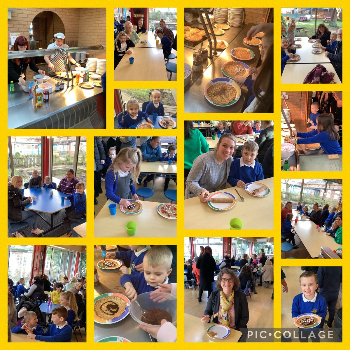 LangoldDCS's tweet photo. Our Pop-Up Pancake Cafe has been a huge success! We loved being able to connect with our #community while enjoying some lovely sweet treats! Thank you for your support! Keep an eye out for news of our next Bee & Biscuits morning, we would love you to #BEEInvolved! #PankcakeDay https://t.co/AvBN4zHOjx