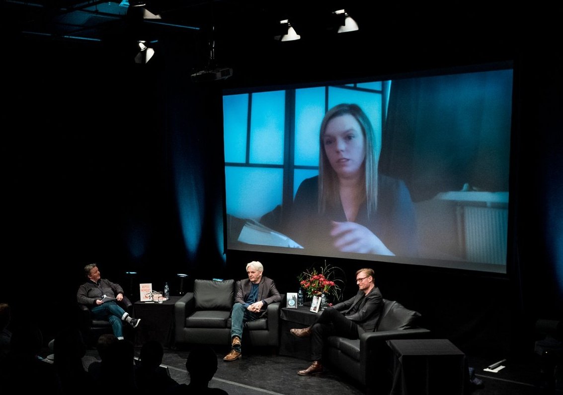 Dr Jacky Collins (Dr Noir)🕷 #NMPM #StillEuropean (@collinsjacky) on Twitter photo What a wonderful experience, being able to join in discussion with @ko_dahl <a href="/Anders/">Anders Erlandsson</a> de la Motte and <a href="/siljesalat/">Silje Ulstein</a> for the Cold Blooded Scandi panel at #granitenoir 2022!
I recommend their books!
Thank you <a href="/GraniteNoirFest/">Granite Noir</a> such a fabulous crime fiction festival 🕵🏾♂️💖🎉 What a wonderful experience, being able to join in discussion with @ko_dahl <a href="/Anders/">Anders Erlandsson</a> de la Motte and <a href="/siljesalat/">Silje Ulstein</a> for the Cold Blooded Scandi panel at #granitenoir 2022!
I recommend their books!
Thank you <a href="/GraniteNoirFest/">Granite Noir</a> such a fabulous crime fiction festival 🕵🏾♂️💖🎉