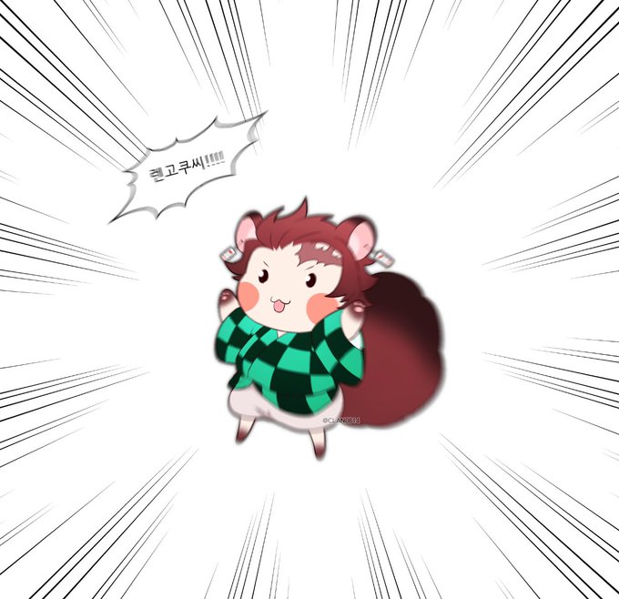 クレン🍡さんがTwitterに投稿した竈門炭治郎(鬼滅の刃)のイラスト。