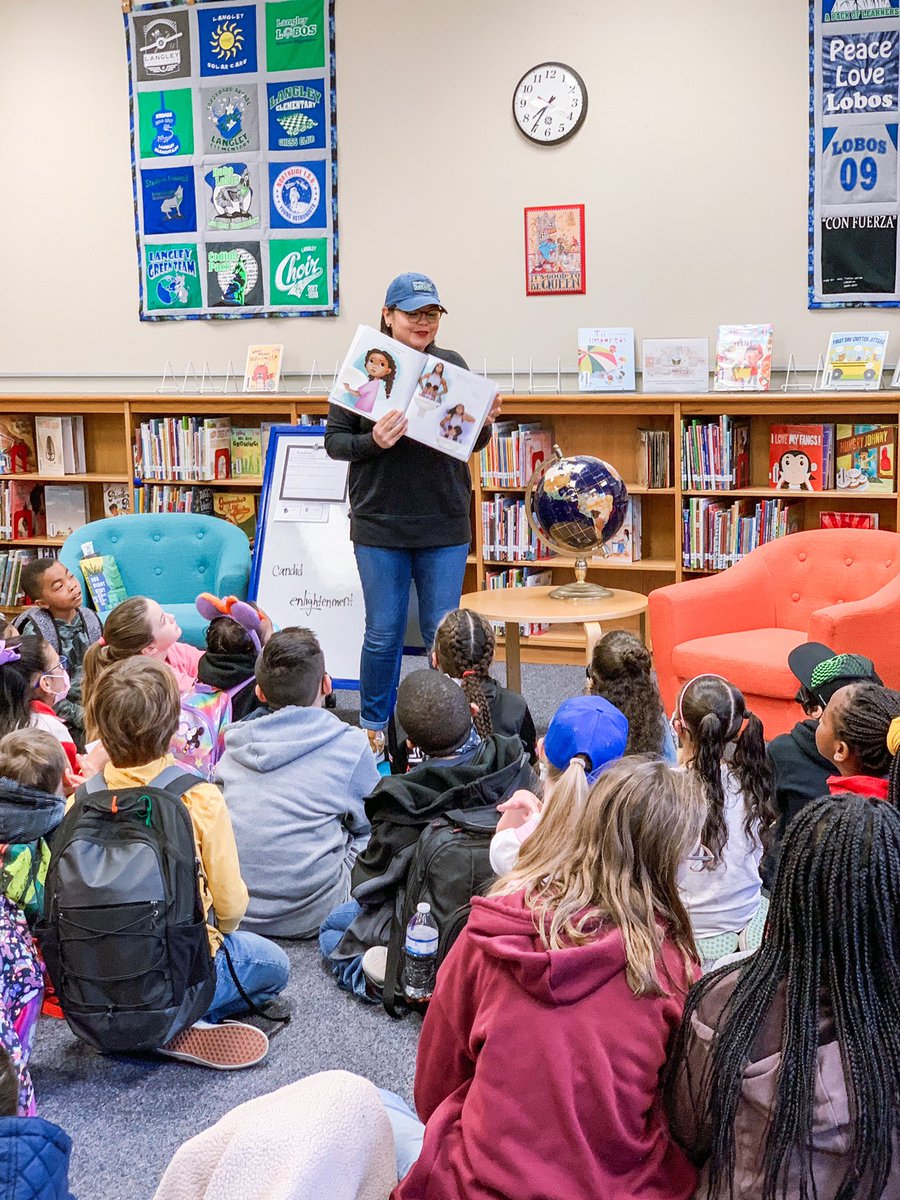 Langley Elementary School Library tweet media