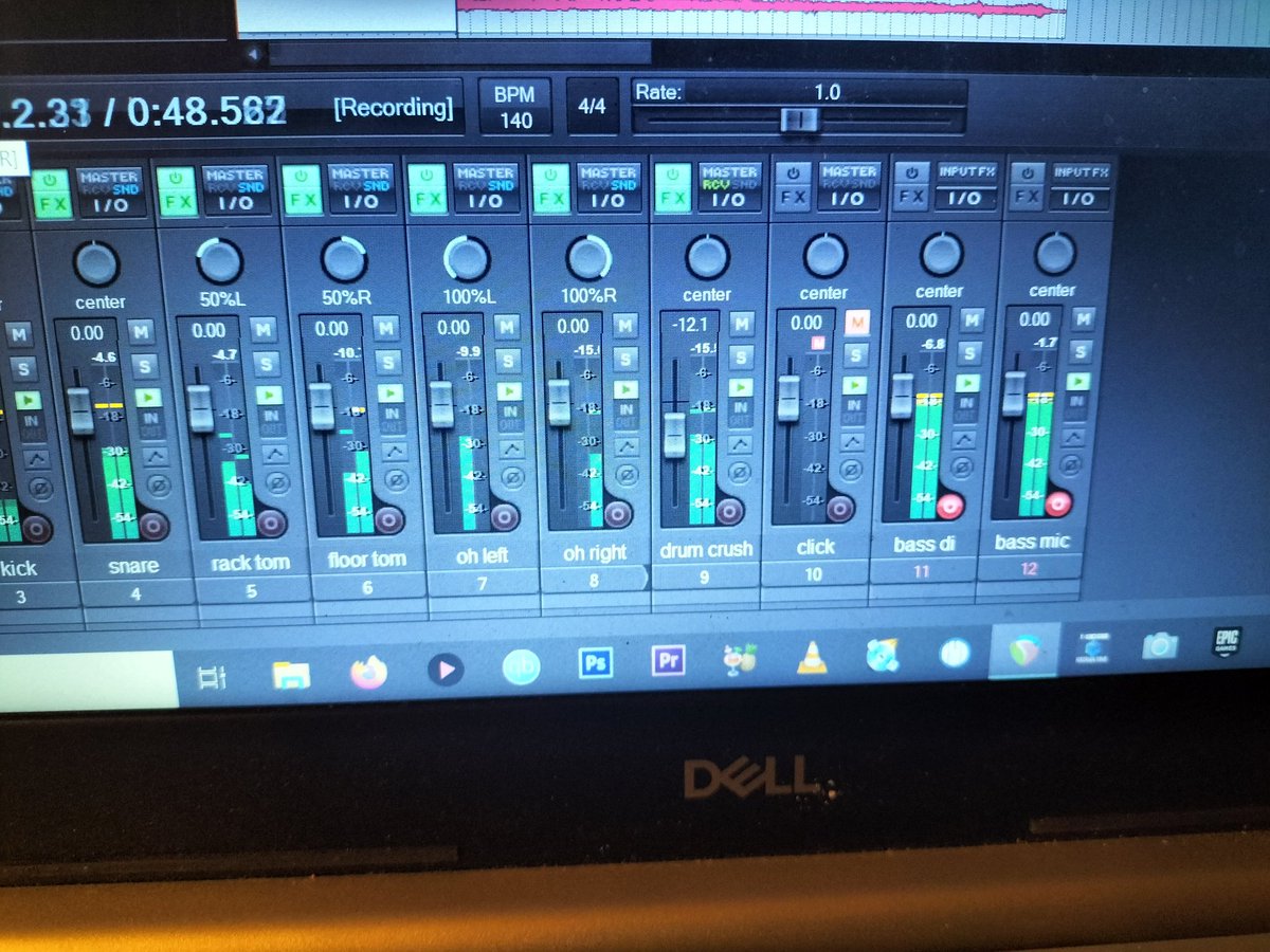 heavyflamesband's tweet photo. Bass tracking this afternoon https://t.co/2hscpxzGAt